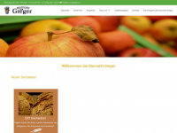 biomarktgreger.de Webseite Vorschau