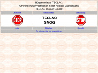bi-teclac.de Webseite Vorschau