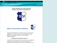 skv-buedesheim.de Webseite Vorschau