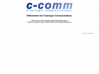 c-comm.de Webseite Vorschau