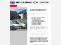 blitzschutzbau-nordhessen.de Webseite Vorschau
