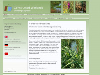 constructed-wetlands.de Webseite Vorschau