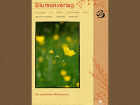 blumenverlag.de Webseite Vorschau