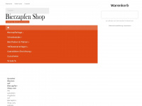 bierzapfen-shop.com Webseite Vorschau