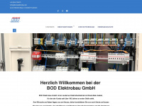 bod-elektrobau.de Webseite Vorschau