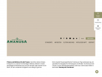 amanusa.de Webseite Vorschau