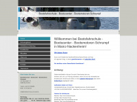 bootsfahrschule-schrumpf.de Webseite Vorschau