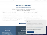 bormann-gordon.de Webseite Vorschau