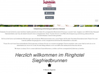 siegfriedbrunnen.com Webseite Vorschau