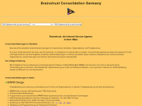brainstrust.com Webseite Vorschau