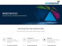 webstrategy.de Webseite Vorschau