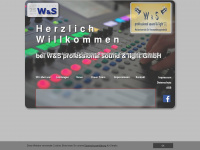 ws-showtechnik.de Webseite Vorschau