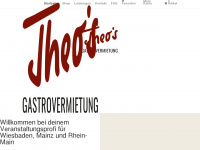 theos-gastro.de Webseite Vorschau