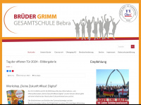 bggs-bebra.de Webseite Vorschau