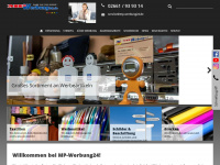 mp-werbung24.de Webseite Vorschau