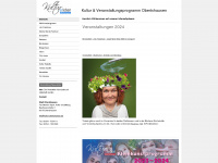 kultur-obertshausen.de Webseite Vorschau