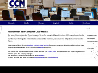 computer-club-maintal.de Webseite Vorschau