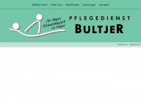 bultjer-pflegedienst.de Webseite Vorschau