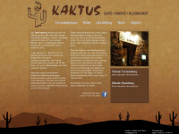 cafe-kaktus.de Webseite Vorschau