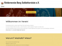 burg-schlotterstein.de Webseite Vorschau