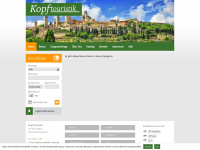 kopftouristik.de Webseite Vorschau