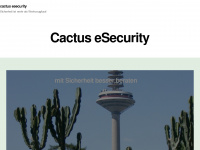 cactus.de Webseite Vorschau