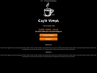 cafe-vinyl.de Webseite Vorschau