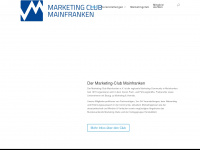 marketingclub-mainfranken.de Webseite Vorschau