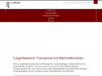 cargonetwork.de Webseite Vorschau