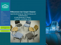 carpet-cleaner-online.de Webseite Vorschau