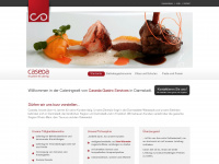 caseda-catering.de Webseite Vorschau