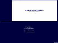 cd-computersysteme.de Webseite Vorschau