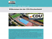 cdu-breckenheim.de Webseite Vorschau