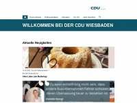 cdu-wiesbaden.de Webseite Vorschau