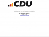 cdu-fraktion-kassel.de Webseite Vorschau