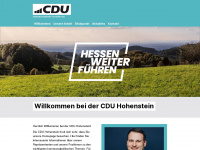 cdu-hohenstein.de Thumbnail