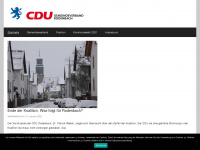 cdu-rodenbach.de Webseite Vorschau