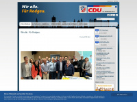 rodgau-cdu.de Webseite Vorschau