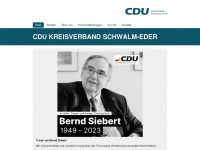 cdu-schwalm-eder.de Webseite Vorschau