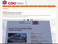 cdu-stockstadt.de Webseite Vorschau
