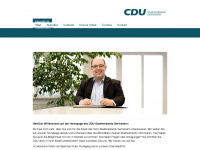 cdu-gernsheim.de Webseite Vorschau