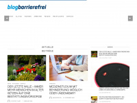 blog-barrierefrei.de Webseite Vorschau