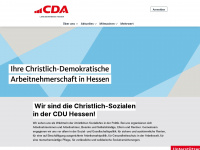 cda-hessen.de Webseite Vorschau