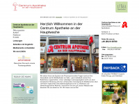 centrum-apotheke.com Webseite Vorschau