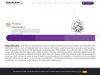 minapharm.com Webseite Vorschau