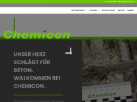 chemicon.de Webseite Vorschau