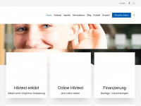 akustika.ch Webseite Vorschau