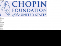 chopin.org Webseite Vorschau