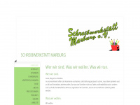 schreibwerkstatt-marburg.de Webseite Vorschau