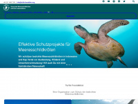turtle-foundation.org Webseite Vorschau